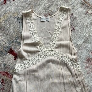 Audrey 3+1 Beige Textured Top